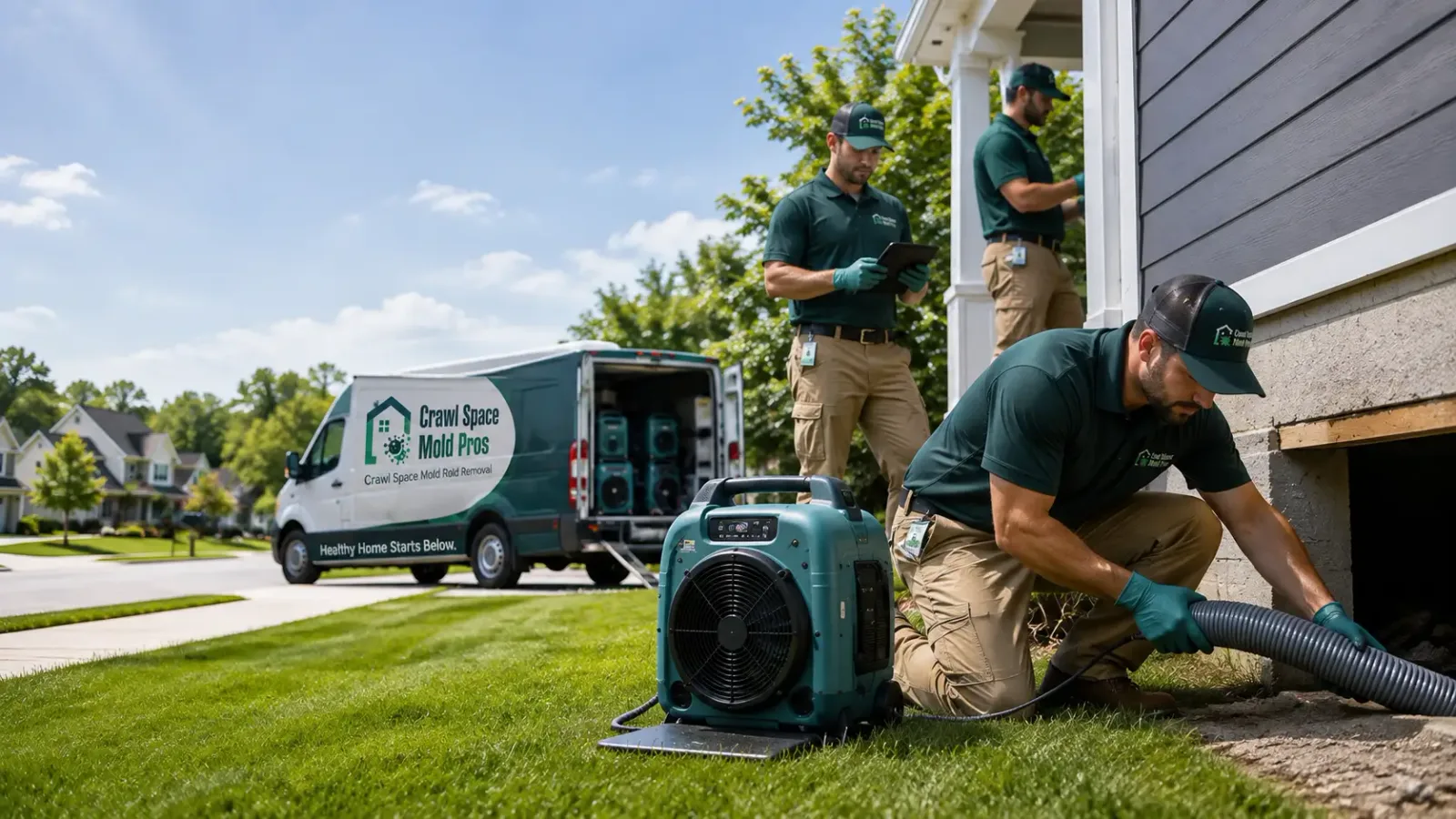 Crawl Space Mold Removal in Waverly, OH